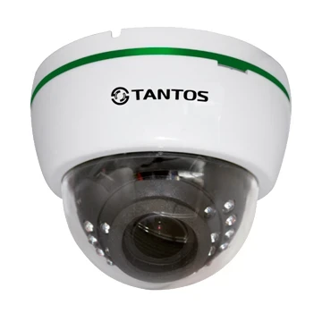 Tantos TSi-De25VPA (2.8-12) Видеокамера купольная с ИК подсветкой (2 Mp)