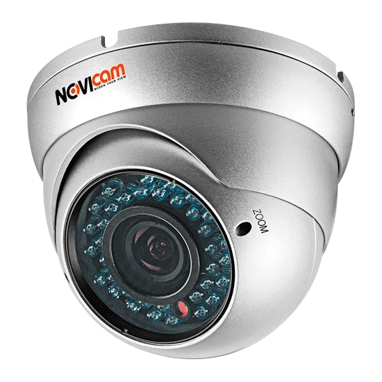 NOVIcam AC18W (2.8-12) Купольная всепогодная видеокамера AHD с ИК подсветкой (1 Mp)
