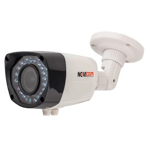 NOVIcam AC19W  (2.8-12) Всепогодная видеокамера AHD с ИК подсветкой (1 Mp)
