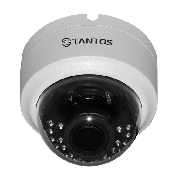 Tantos TSc-Decov (2.8-12) Внутренняя купольная мультиформатная видеокамера (1 Mp)