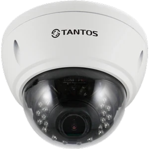 Tantos TSi-Ve25VPA (2.8-12) Купольная антивандальная уличная видеокамера (2 Mp)