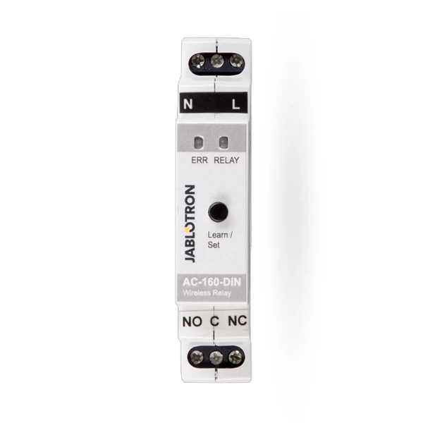 Jablotron AC-160-DIN Беспроводное многофункциональное реле для установки на DIN рейке