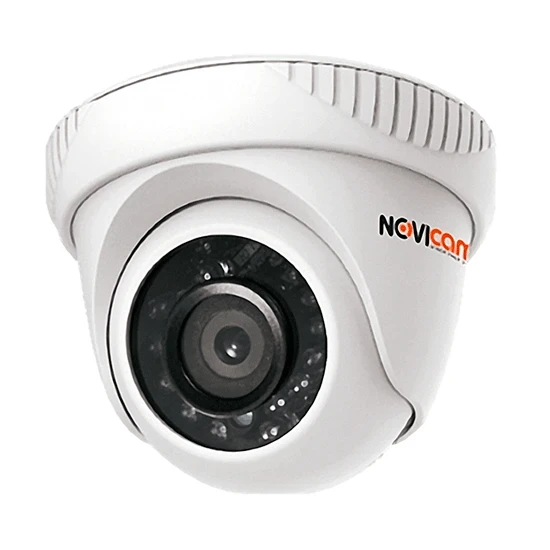 NOVIcam PRO TC12W (2.8) Купольная всепогодная видеокамера TVI с ИК подсветкой (1 Mp)
