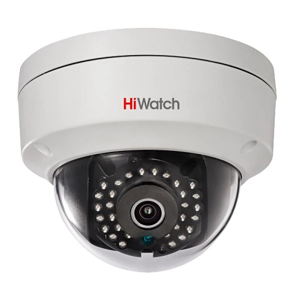 HiWatch DS-I122 (6 mm) Купольная IP-видеокамера с ИК-подсветкой до 15м (1,3 Mp)